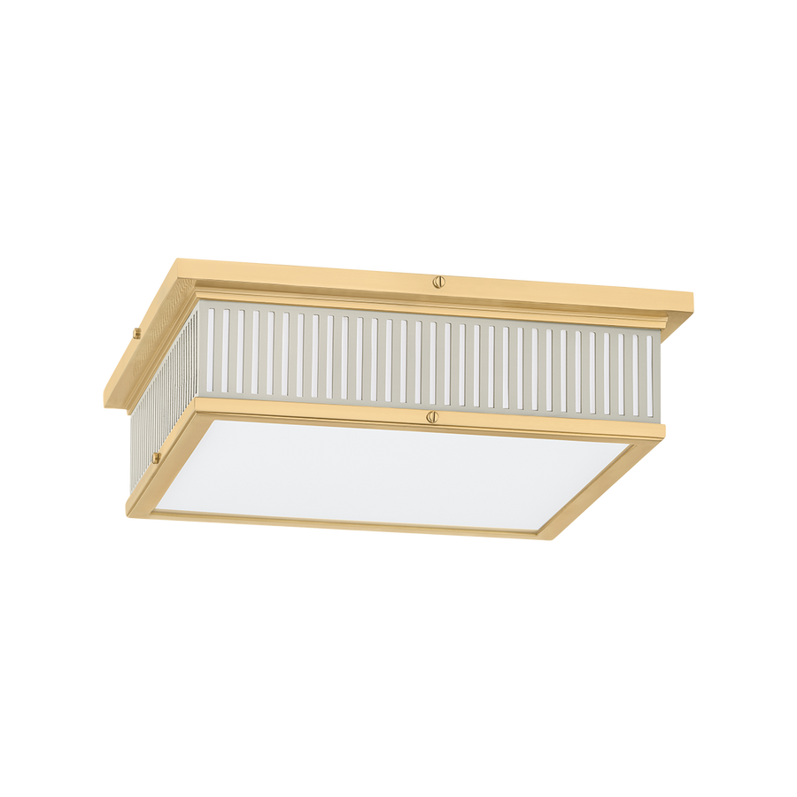 Hudson Valley Lighting Ashdown Flush Mount — MDS1900-AGB/OW