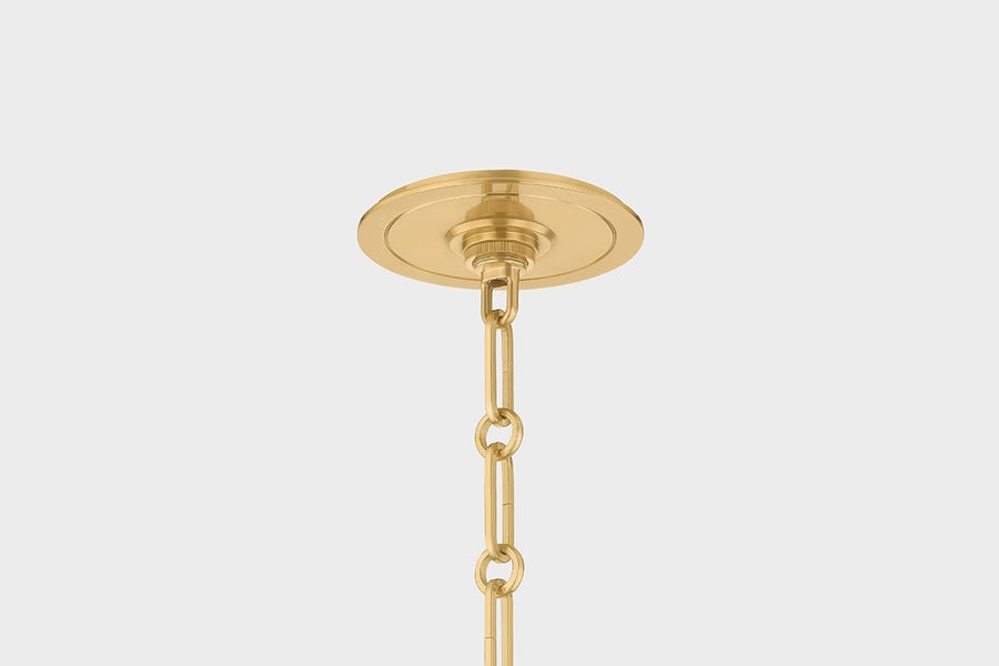 Hudson Valley Lighting Highclere Pendant — MDS2405-AGB/FBL