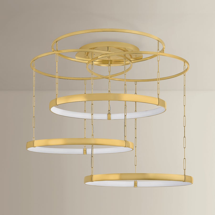 Corbett Lighting Chiasso Chandelier — 537-56-VPB