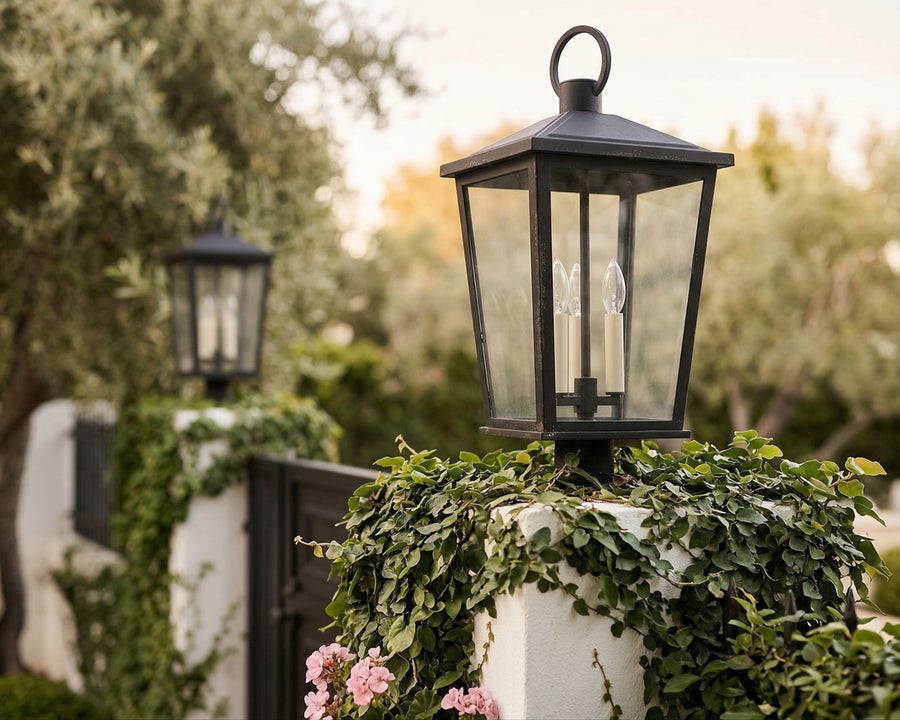 Troy Lighting Soren Exterior Post — P8921-TBK