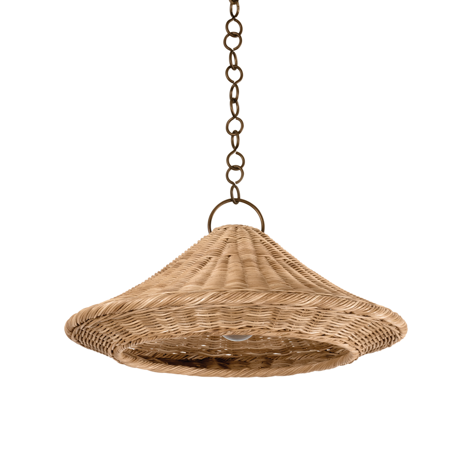 Hudson Valley Lighting BAYCHESTER Pendant — Bronze Leaf