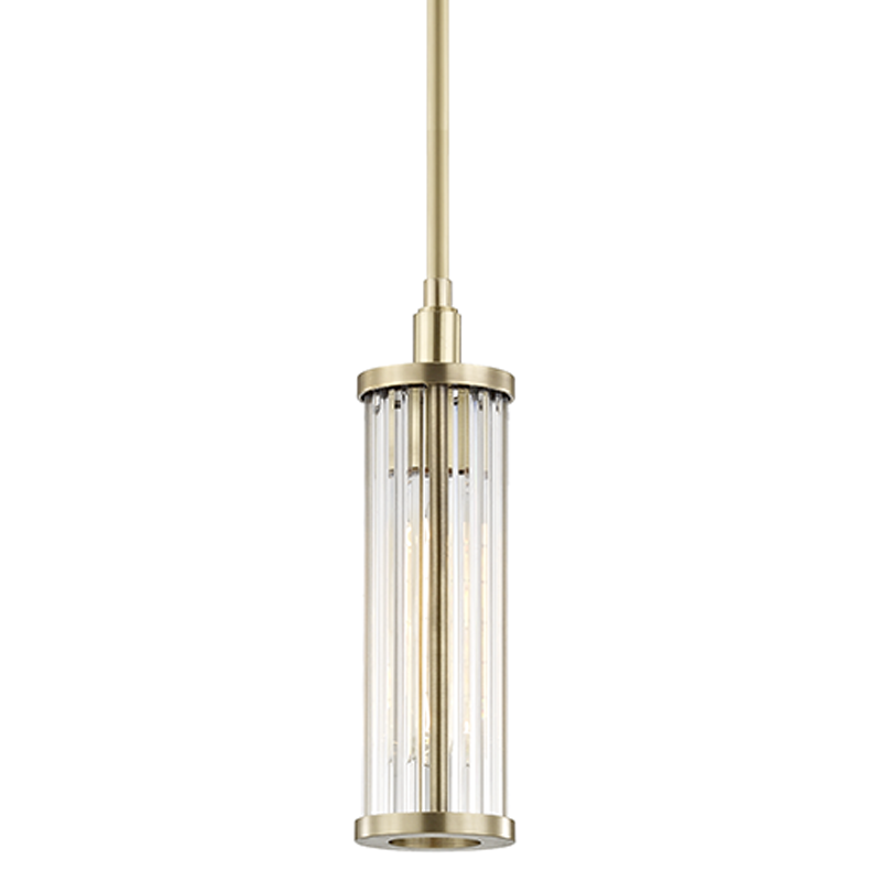 Hudson Valley Lighting Marley Pendant — Aged Brass