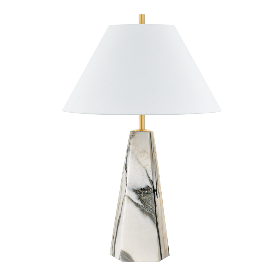 Hudson Valley Lighting BENICIA Table Lamp — Aged Brass