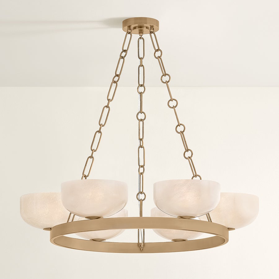 Troy Lighting CAELUM CHANDELIER — F1332-PBR