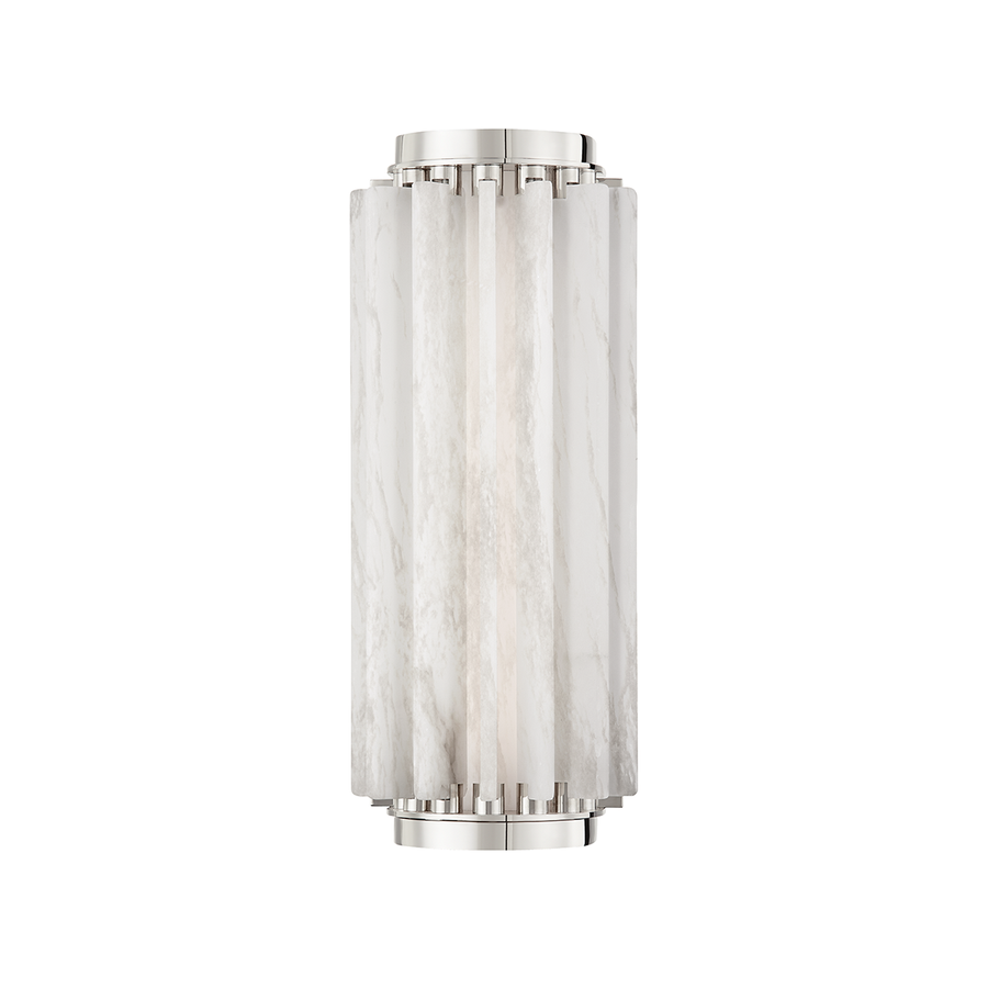 Hudson Valley Lighting Hillside Wall Sconce — Polished Nickel