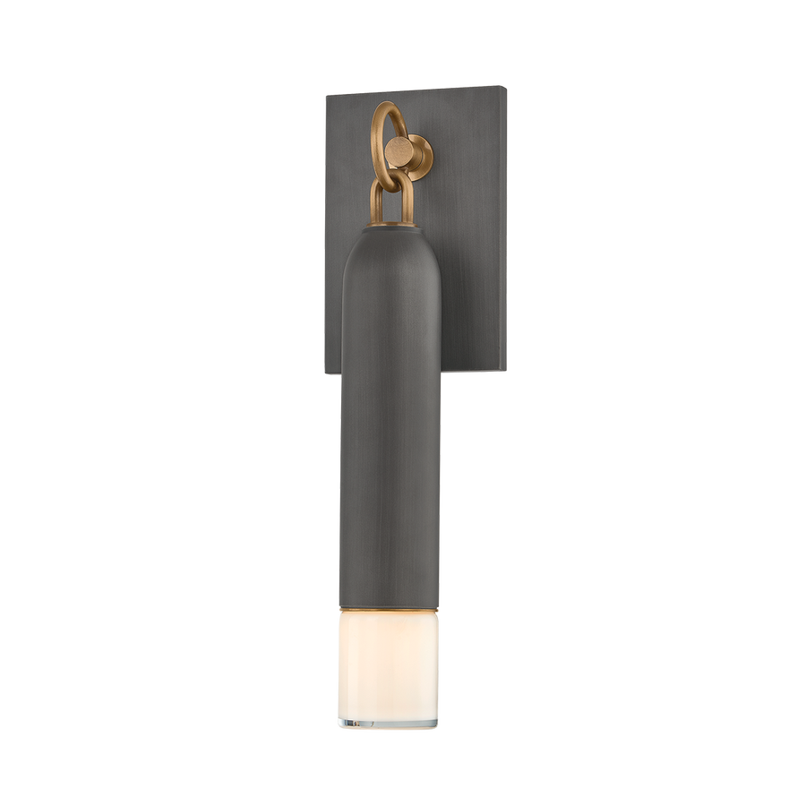 Troy Lighting Osprey Wall Sconce — B5617-PBR/GRA
