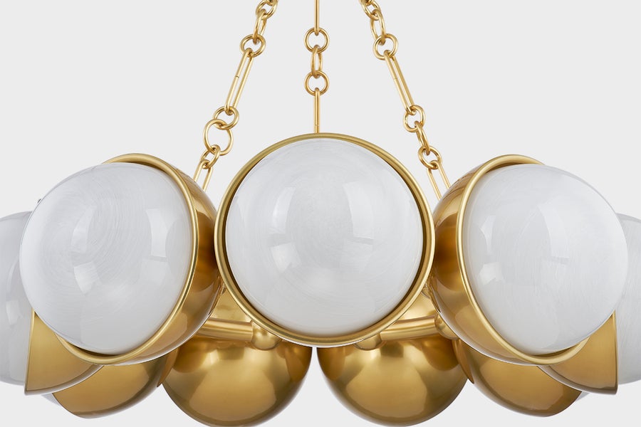 Corbett Lighting ALTHEA Chandelier — 340-34-VPB