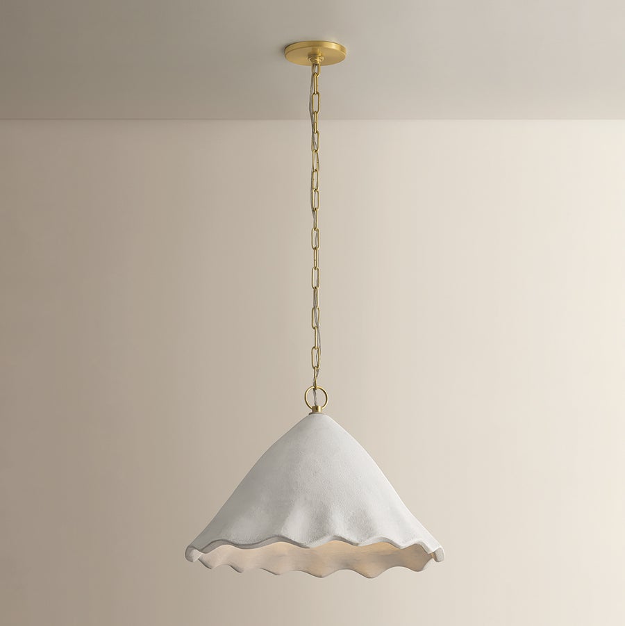 Mitzi Lulu Pendant — H1026701-AGB/WP