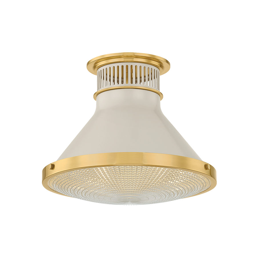 Hudson Valley Lighting Highclere Flush Mount — MDS2402-AGB/OW