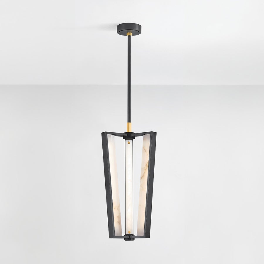 Hudson Valley Lighting EDGEMERE PENDANT — 4053-AGB/DB