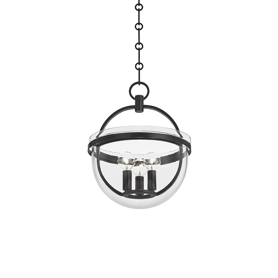 Hudson Valley Lighting Malloy Lantern — Aged Iron