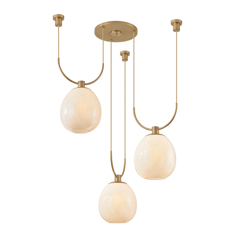 Troy Lighting Jove Chandelier — F7536-PBR