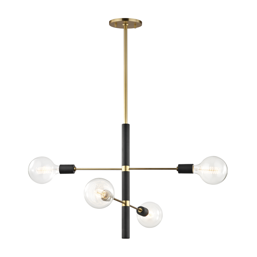 Mitzi Astrid Chandelier — H178804-AGB/BK