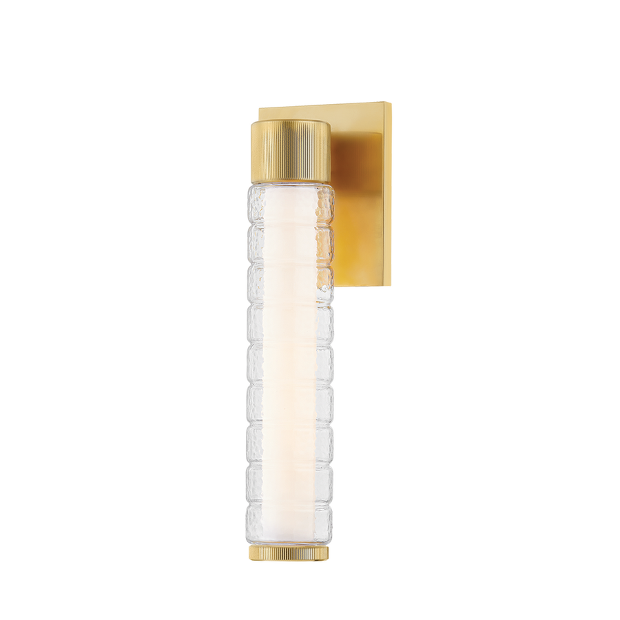 Hudson Valley Lighting CASTOR BATH SCONCE — Aged Brass