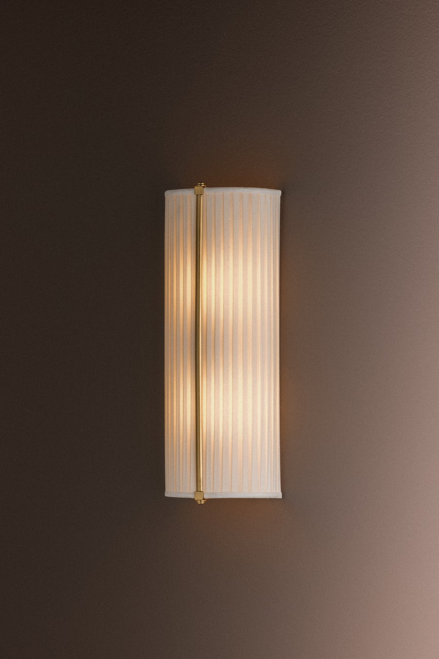Hudson Valley Lighting Cornell Wall Sconce — Aged Brass