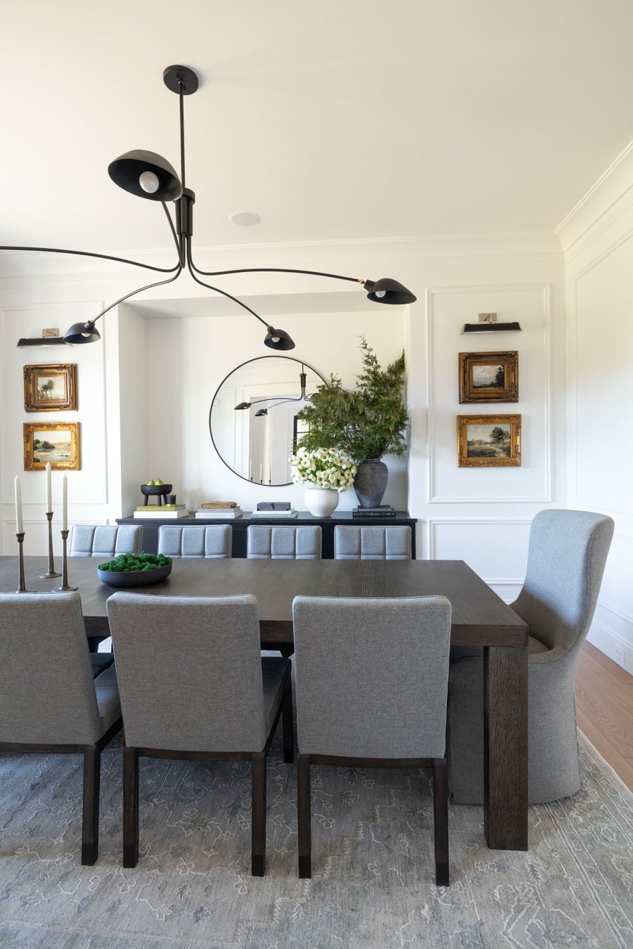 Troy Lighting LEO Chandelier — F7815-SBK