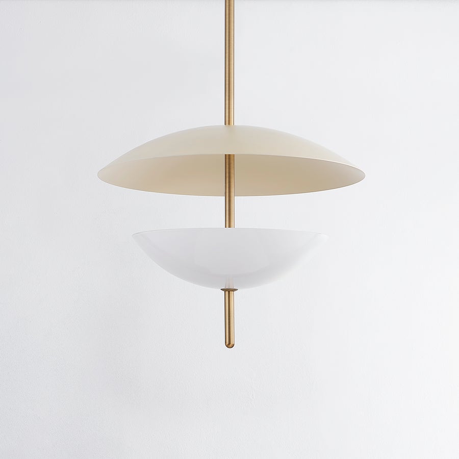 Troy Lighting DION Pendant — F6624-PBR/SSD