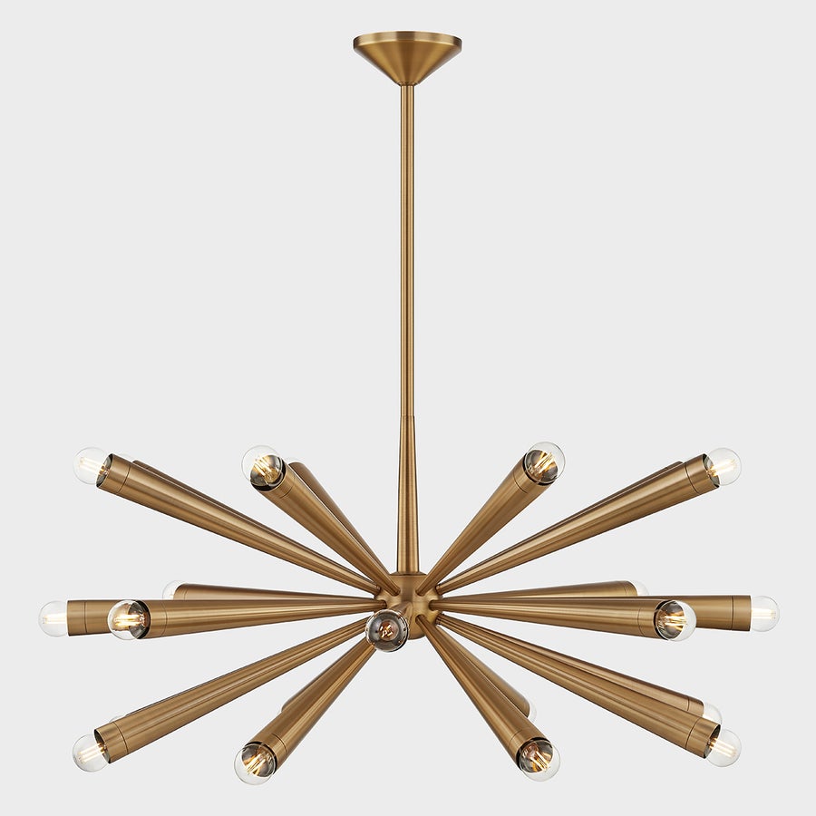 Troy Lighting KEANU Chandelier — F1040-PBR