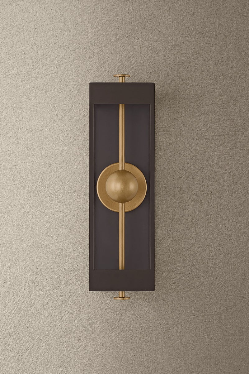 Troy Lighting Garvey Wall Sconce — B4921-TBZ/PBR