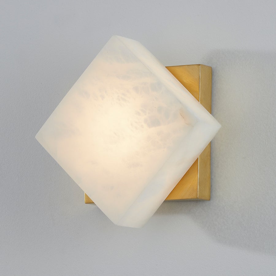 Hudson Valley Lighting Brockton Wall Sconce — Aged Brass