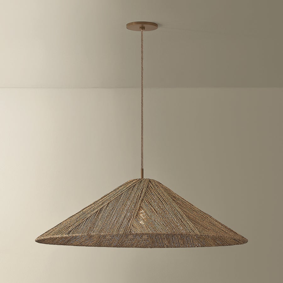 Troy Lighting Ahrens Pendant — F3736-PBR