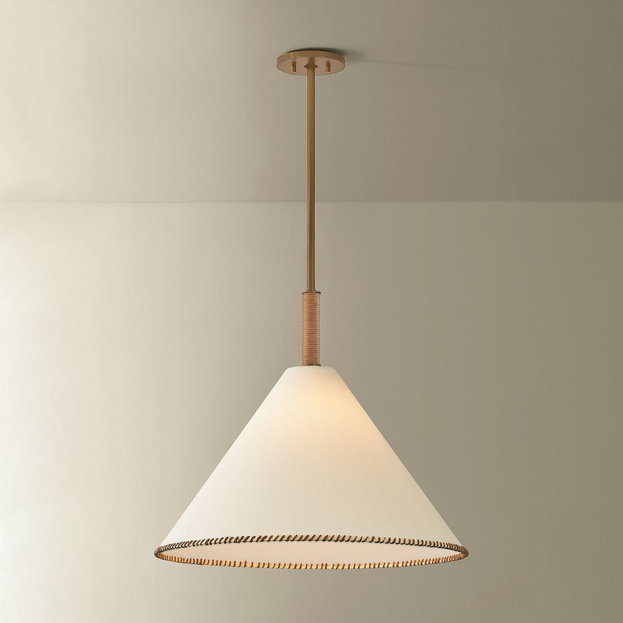 Troy Lighting Stoney Pendant — F2524-PBR