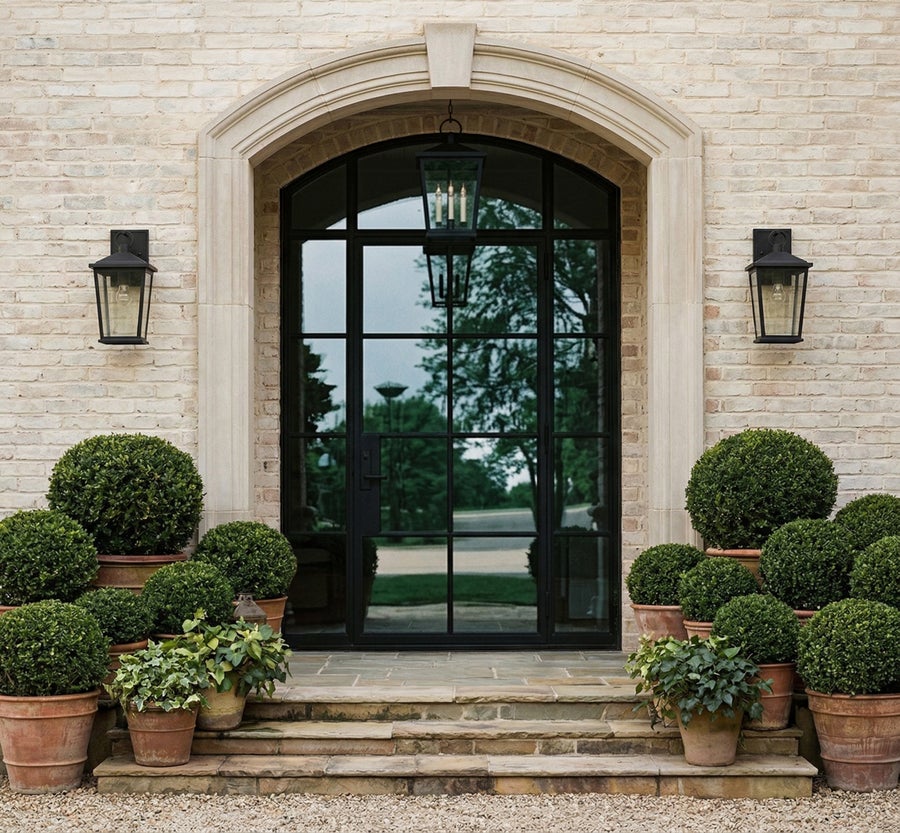 Troy Lighting Soren Exterior Wall Sconce — B8901-TBK