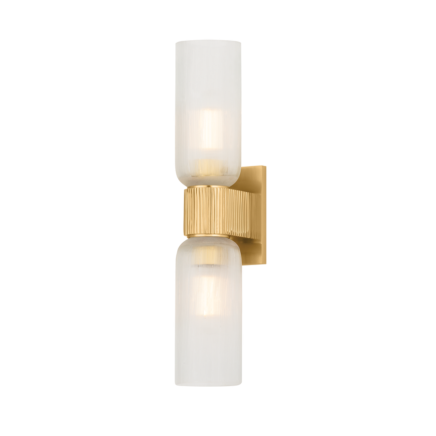 Hudson Valley Lighting IRONDALE Wall Sconce — Aged Brass