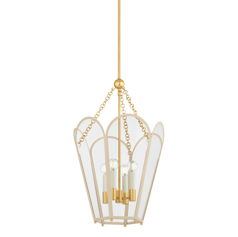 Mitzi Clarisse Lantern — H1132704-AGB/SBQ