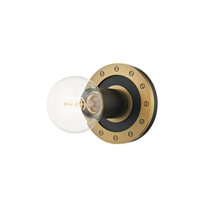 Teo Bath and Vanity in PATINA BRASS w/ SOFT BLACK thumbnail