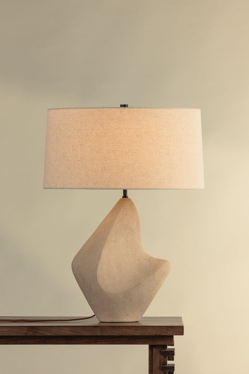 Troy Lighting HUNTLY Table Lamp — PTL3727-BRZ/CIB