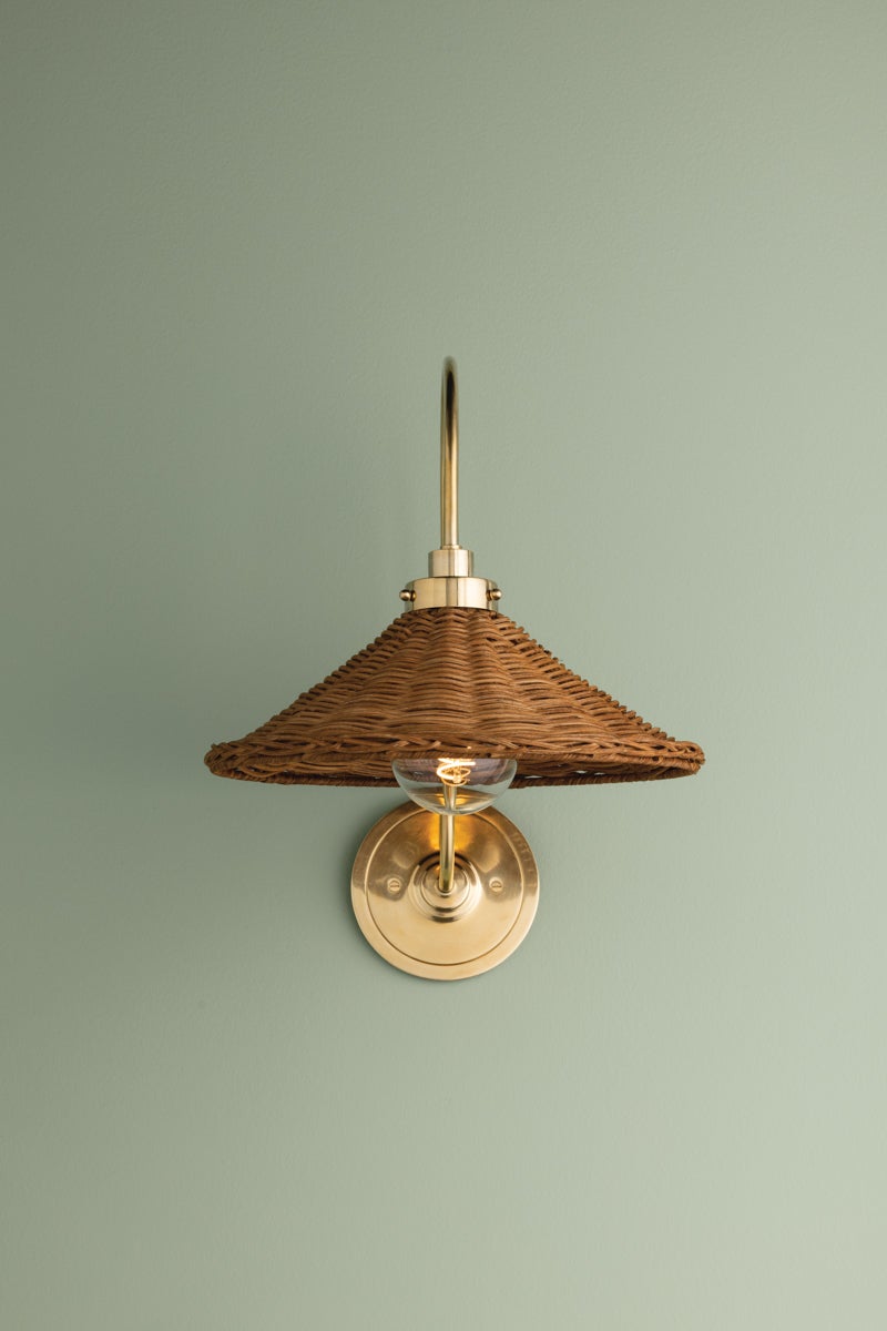 Hudson Valley Lighting Kensington Wall Sconce — Aged Brass