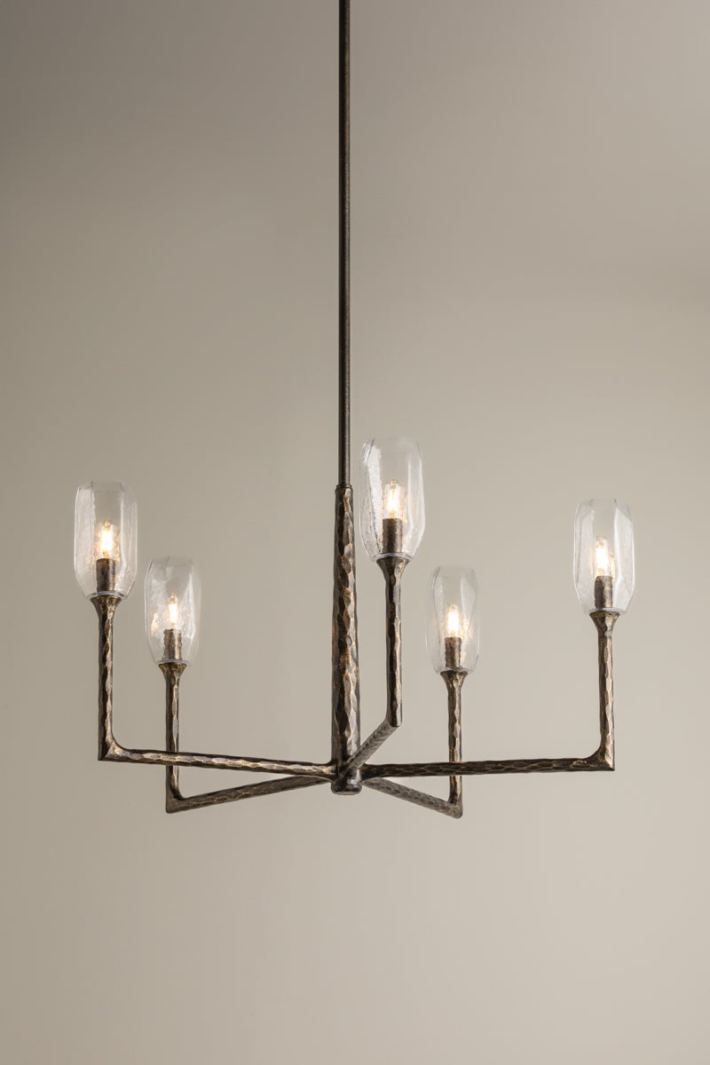 Troy Lighting LYLE Chandelier — F1336-BPG