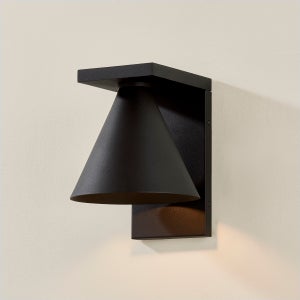 Sean Exterior Wall Sconce in TEXTURE BLACK thumbnail 2