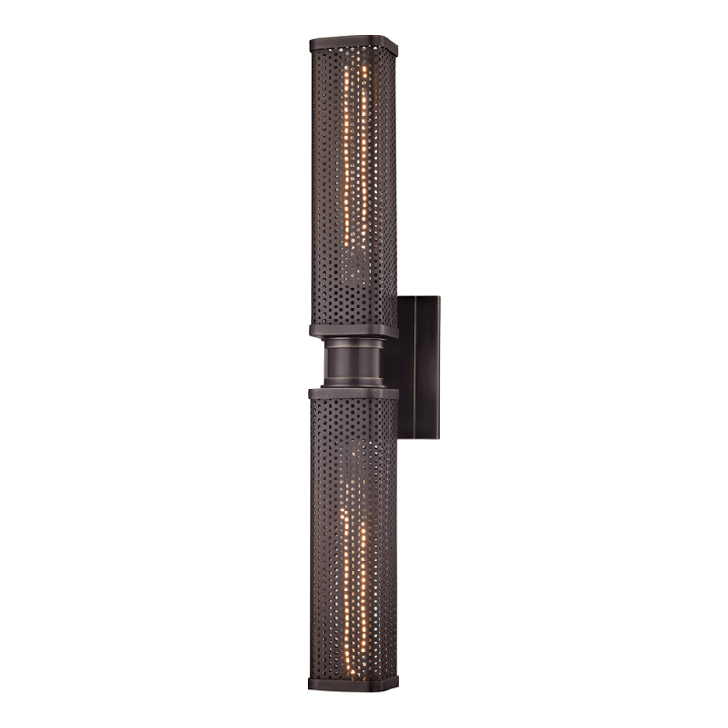Hudson Valley Lighting Gibbs Wall Sconce — Old Bronze