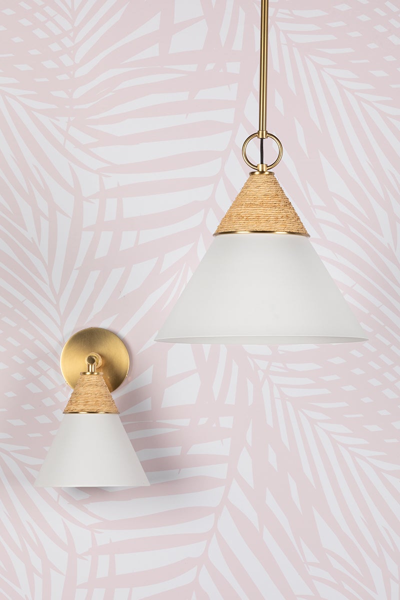 Mitzi Mica Wall Sconce — H709101-AGB/TWH