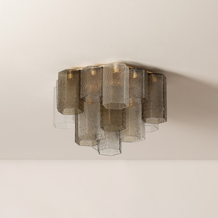 Corbett Lighting HELSINKI Semi Flush — 516-19-VGL