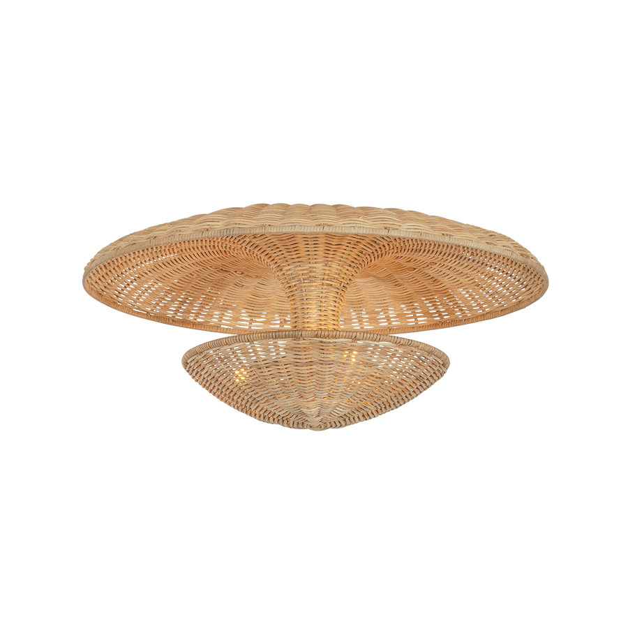 Troy Lighting Draco Semi Flush — C6222-BRL