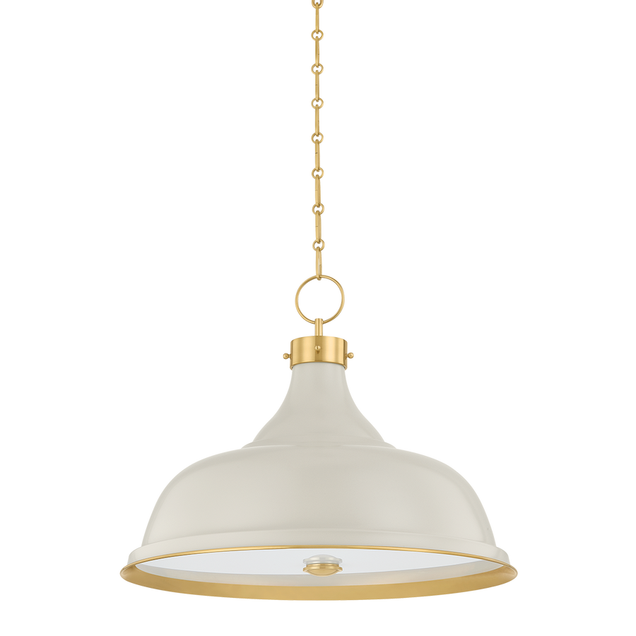 Hudson Valley Lighting Painted No. 1 Pendant — MDS300L-AGB/OW