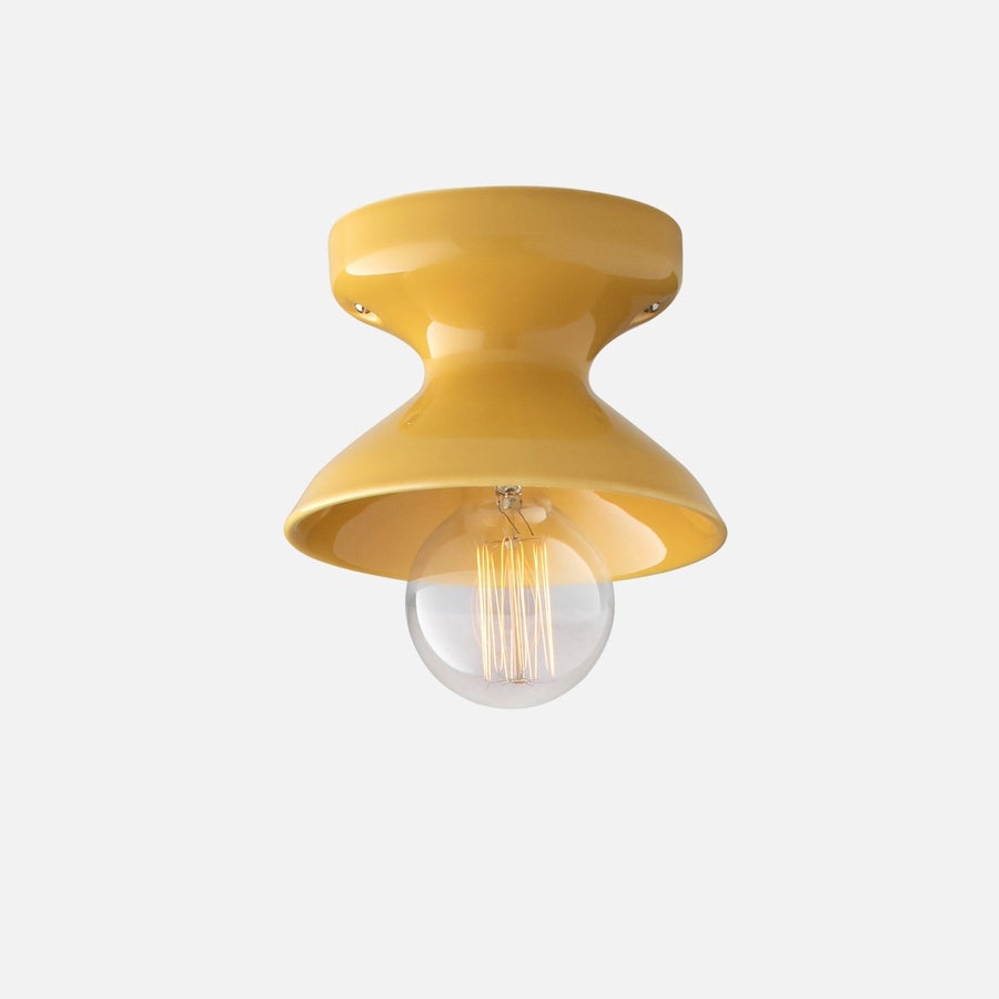Schoolhouse Alabax Medium Flush Mount — SH125661-CE