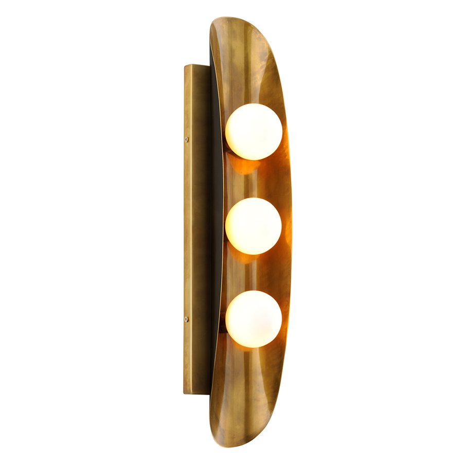 Corbett Lighting Hopper Wall Sconce — 271-13-VB/BBR