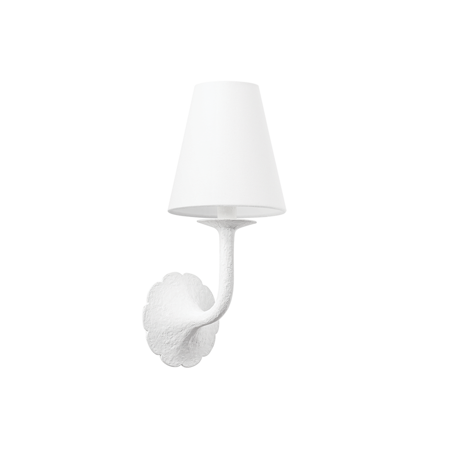 Hudson Valley Lighting WINNIPEG WALL SCONCE — White Plaster