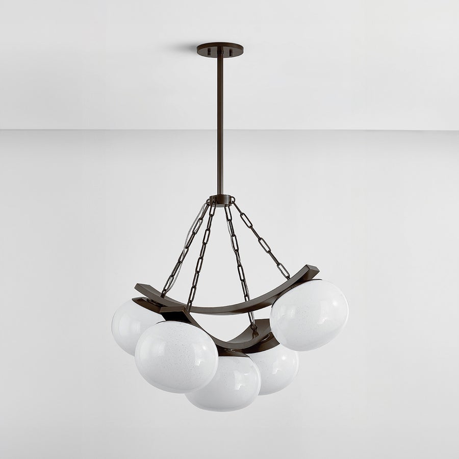 Hudson Valley Lighting DUXBURY CHANDELIER — Distressed Bronze