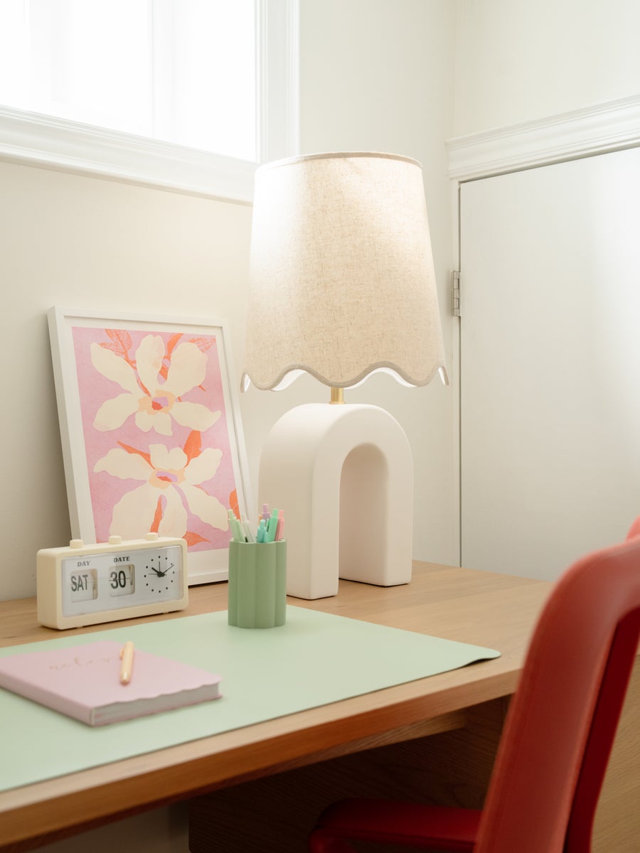 Mitzi Roshani Table Lamp — HL685201-AGB/CMW