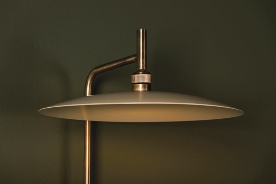 Troy Lighting MANTI Plug-in Sconce — PTL1224-PBR/SSD