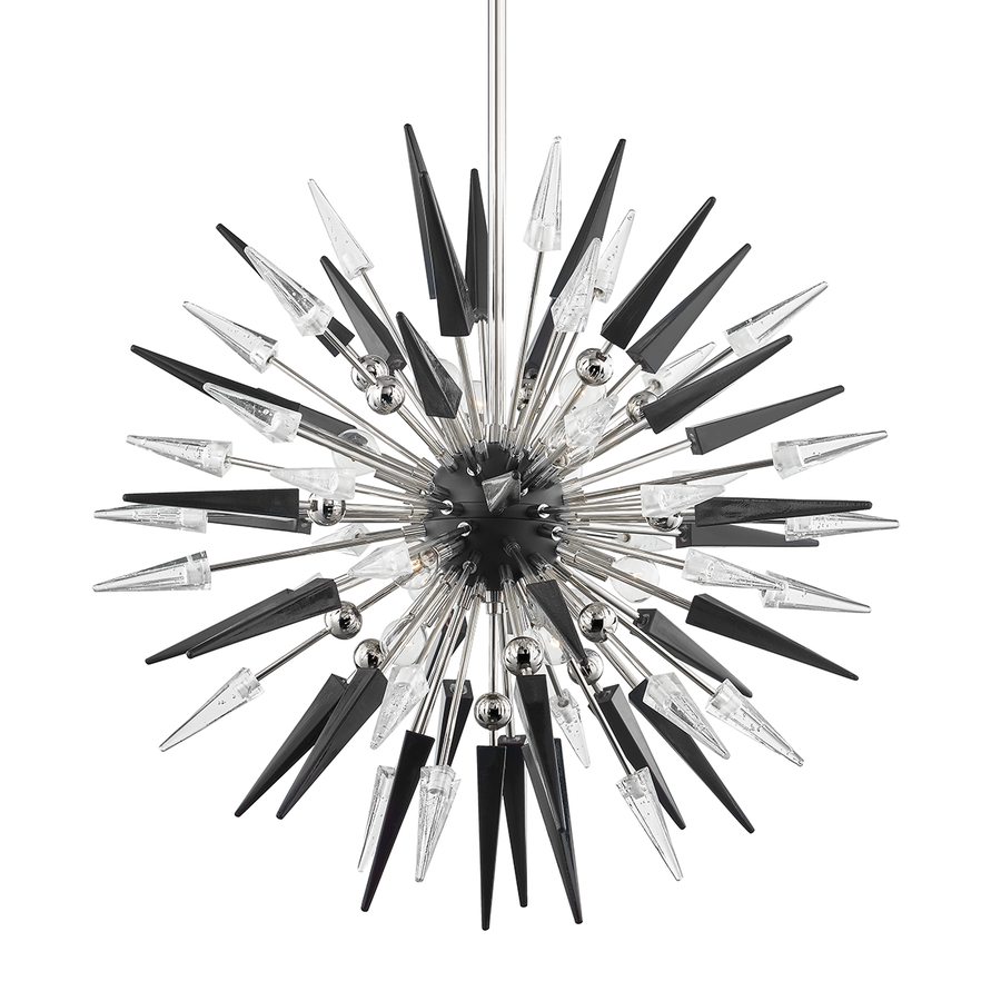 Hudson Valley Lighting Sparta Chandelier — Polished Nickel