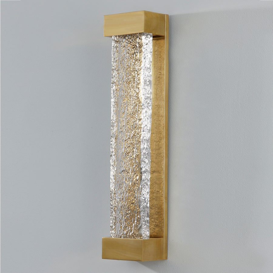 Hudson Valley Lighting Wharton Wall Sconce — Aged Brass