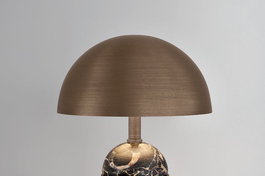 Hudson Valley Lighting Parkston Rechargeable Table Lamp — Historic Bronze