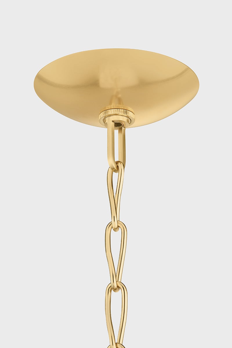 Hudson Valley Lighting Apple Valley Pendant — Aged Brass