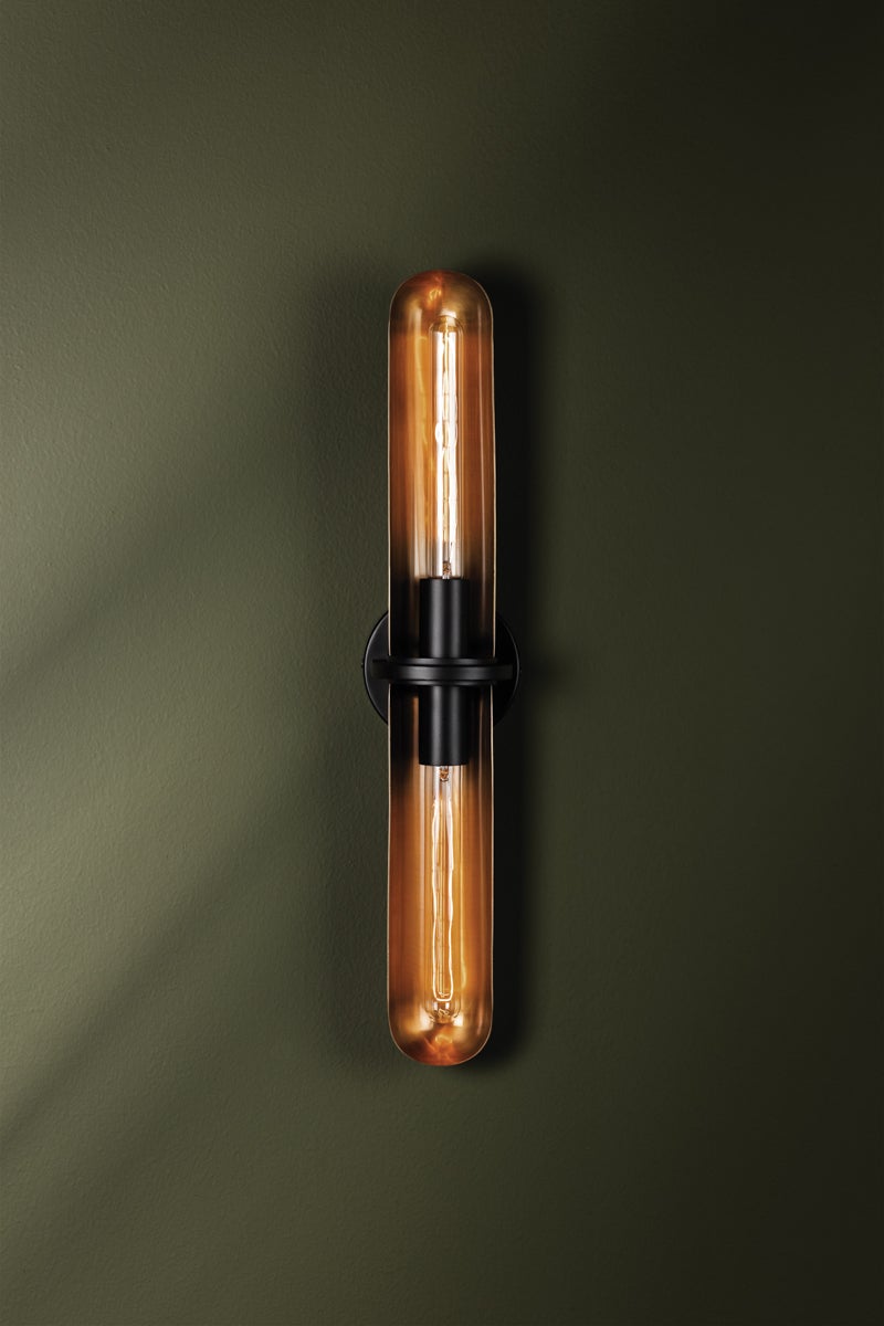 Troy Lighting TUSCON Wall Sconce — B8616-PBR/SBK